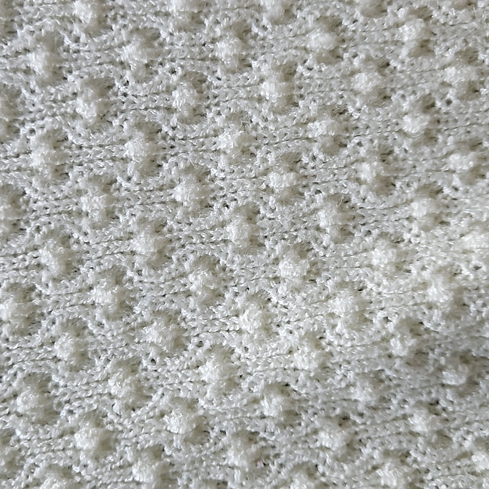 Vintage Cream Textured Sweater – Alfred Dunner L (fits like M) - Picture 2 of 6